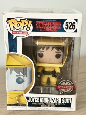 Funko Pop Joyce Biohazard Suit #526 Stranger Things Vinyl Figure SPECIAL EDITION